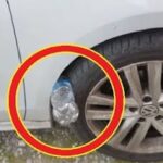 車のタイヤにペットボトルが挟まっている意味…身近で起こり得る車の盗難が恐ろしい…