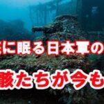 海底に眠る日本軍の遺跡…今もなお残る残骸に戦争の悲惨さを思い知る…